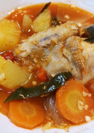 Foto resep SUP AYAM PEDAS ALA KOREA (DDAK-BOKKEUM-TANG)