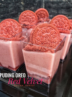 Foto resep ❤ PUDING OREO RED VELVET❤