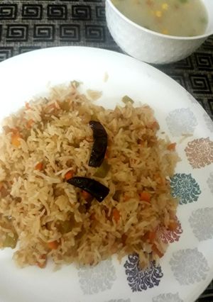 A picture of Fried rice.