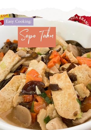 Foto resep Easy Cooking: Sapo Tahu