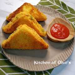 Roti Goreng Sosis Rogut Keju রেসিপির প্রধান ছবি