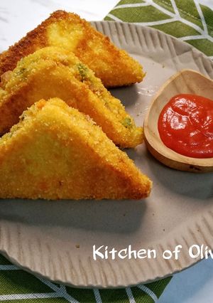 Foto resep Roti Goreng Sosis Rogut Keju