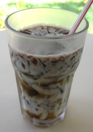 A picture of Coffee Jelly Milk.