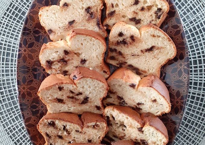 Cake à la Noisette et Pépites de Chocolat / Healthy