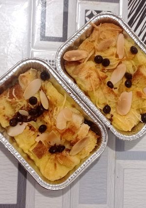 Foto resep Puding Panggang Roti Tawar