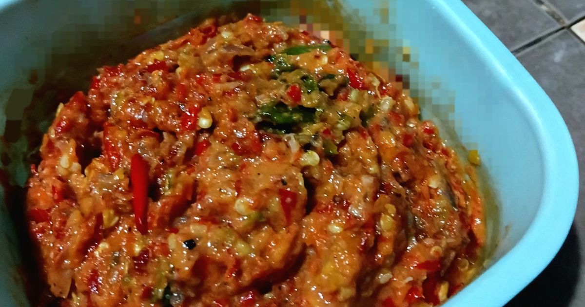 104. Sambal Terasi Goreng Blender