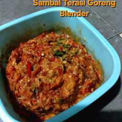 A picture of 104. Sambal Terasi Goreng Blender.