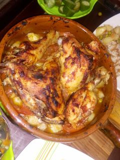 صورة لوصفة طاجن الفراخ