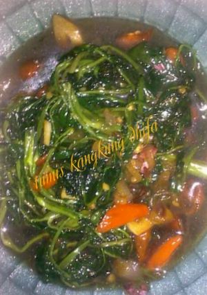 Foto resep Tumis kangkung saus teriyaki kilat