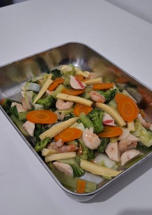 Foto resep Capcay Udang Brokoli