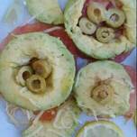 Aguacate con tomate