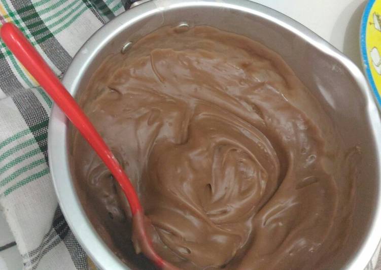 Resep Fla Susu Kental Manis Coklat Mudah oleh Lidwina Adenta - Cookpad