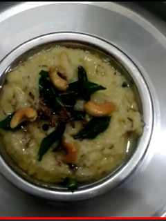 குதிரை வாலி வெண்பொங்கல் Kuthiraivali ven pongal recipe in Tamil செய்முறை முக்கிய புகைப்படம்