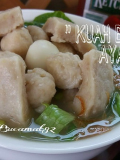 Foto resep "kuah bakso ayam"