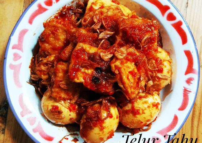 Standar Resep enak memasak Telur Tahu Bumbu Bali yang enak