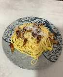 Espaguetis a la Carbonara (sin nata)