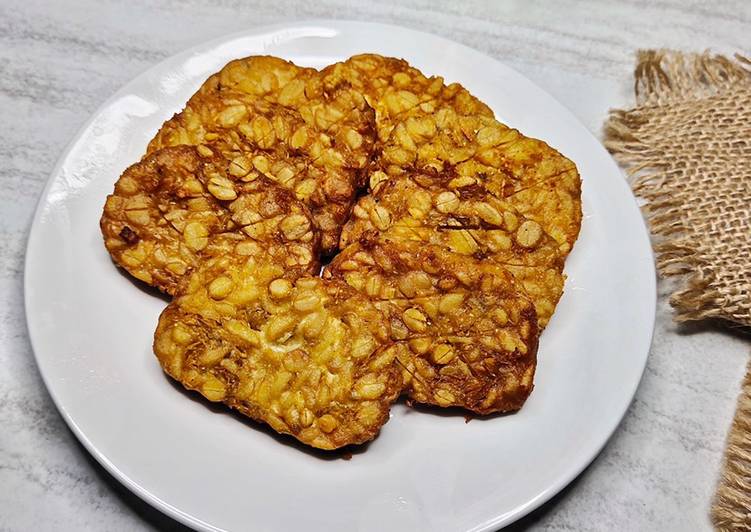 Olahan Tempe Goreng Bumbu Marinasi | Cara Membuat Tempe Goreng Bumbu Marinasi Yang Enak dan Simpel
