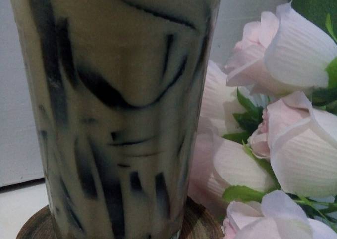 Resep Capcin (Cappucino Cincau) Anti Gagal