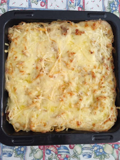 Foto de Gratinado de atum e esparguete