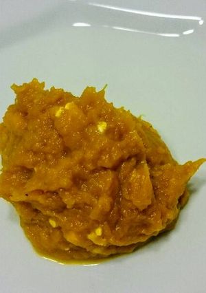 Foto de Purê de abóbora cabotia