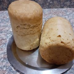 Bread in pressure cooker A picture of Bread in pressure cooker.