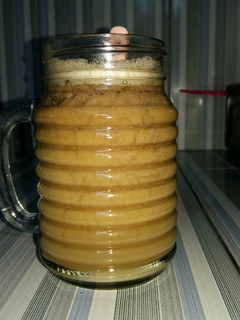 Foto resep Hot banmilk frape latte