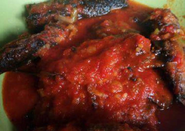 Ikan Lele saos tomat