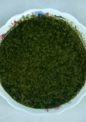 صورة لوصفة ملوخية ناشفة بطريقة مختلفة