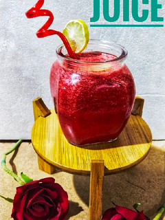 A picture of Lemon watermelon juice.