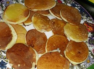 صورة لوصفة بان كيك بالصور