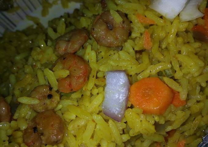 How to Prepare Speedy #Kadunastate Shrimp fried rice