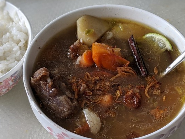 Resep Sop buntut ala Meyu Anti Gagal