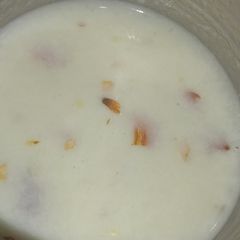 A picture of Almond Sweet Lassi.