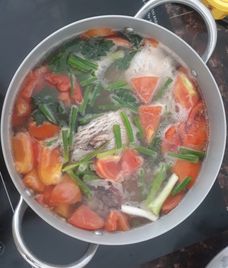 cá rô phi nấu chua