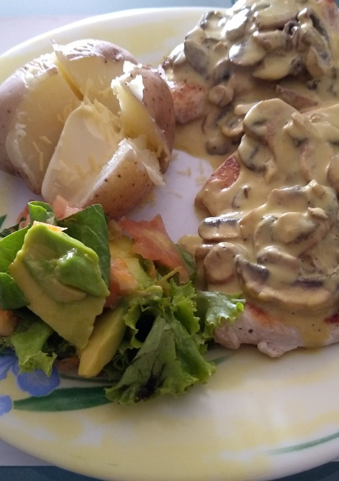 Una foto de Pollo a la mostaza