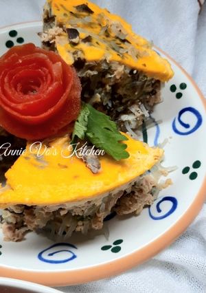 Hình của món Chả trứng thì là.