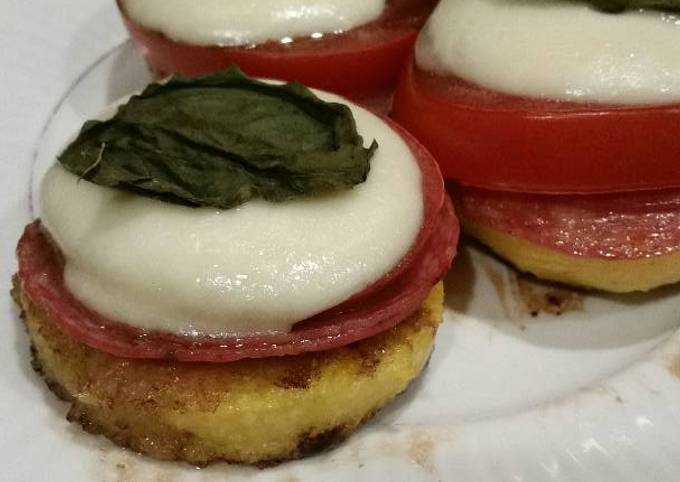 Brad's Italian style polenta appetizer