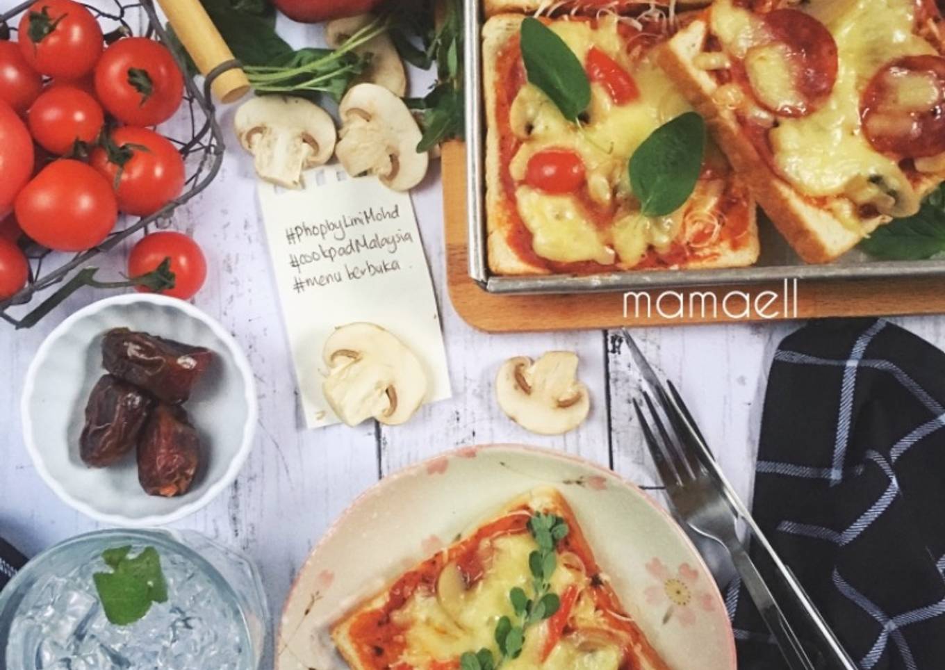 Pizza bread #phoPbyLiniMohd #menuberbuka