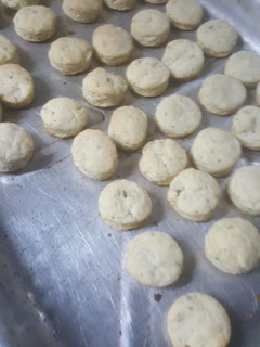 Una foto de Scones de queso y orégano