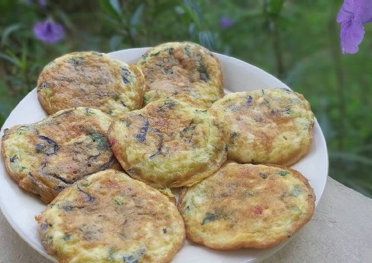 Mini tofu omelette