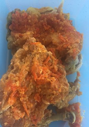 Foto resep Ayam Geprek Pedas