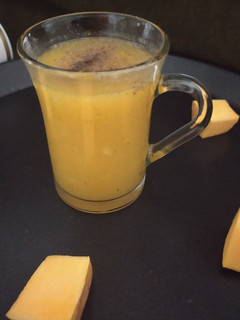 A picture of Pumpkin Soup.