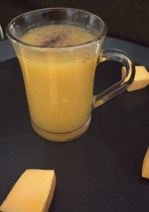 A picture of Pumpkin Soup.