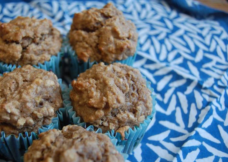 Easy Banana-gingerbread Cupcakes