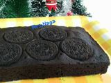 Brownies panggang oreo