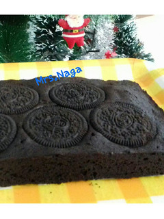 Foto resep Brownies panggang oreo