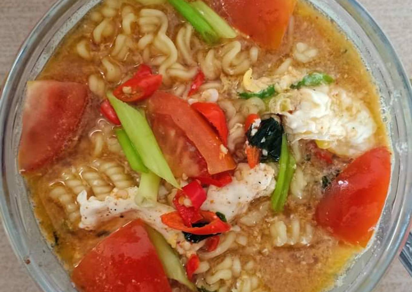 Indomie Kuah Toping Candu