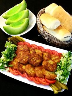 عکسی از دستور کتلت مرغ