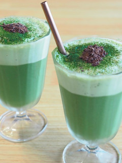 Una foto de Frappé de Matcha