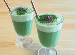 Una foto de Frappé de Matcha